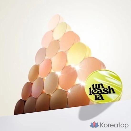 Кушон-рефил Unleashia Satin Wear Healthy-Green Cushion Refill, оттенок Healthy-Green, 1 шт.