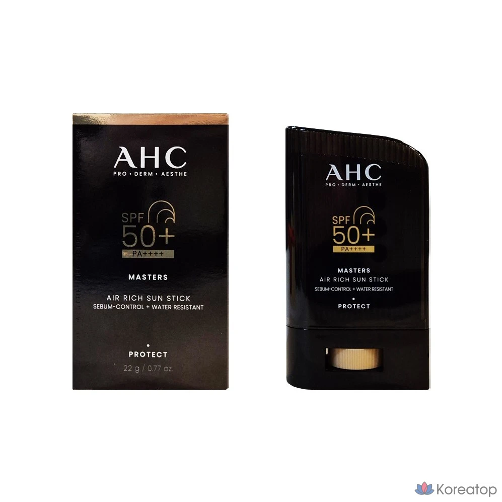 Солнцезащитный стик AHC Masters Air Rich Sun Stick SPF50+ PA++++, 22 г, 1 шт.