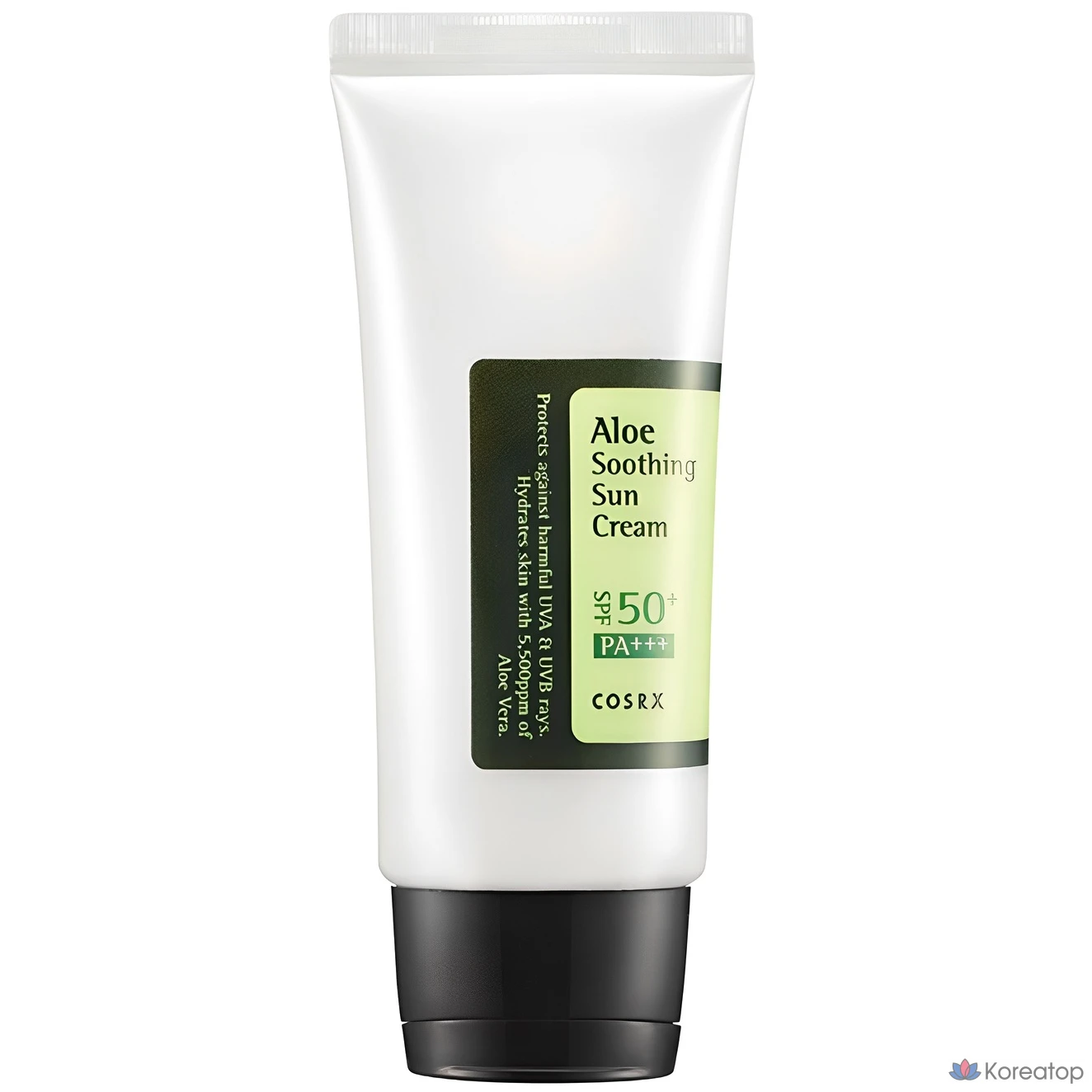 COSRX Успокаивающий солнцезащитный крем с алоэ SPF50+ PA+++, 50 мл, 1 шт.