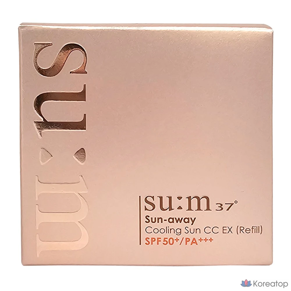 Солнцезащитный крем SU:M37 Sun Away Cooling Sun CC EX Refill SPF50+ PA+++, 1 шт.