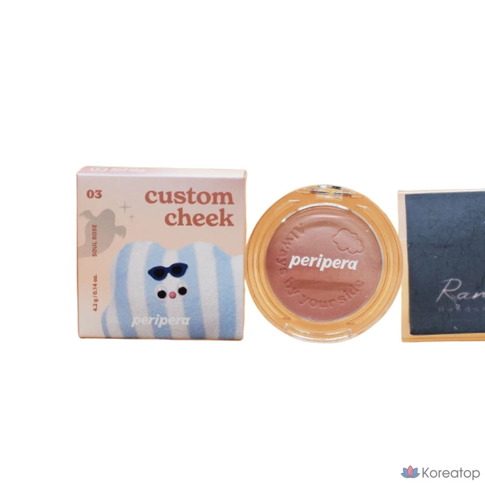 Румяна Peripera Clear Water Custom Cheek, оттенок 03 Mood Charging Rose, 4.2 г, 1 шт.