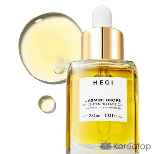 Отбеливающее масло для лица Hegi Jasmine Drops Whitening Radiance
