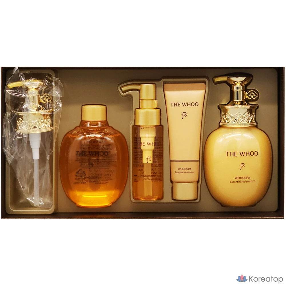 Набор для ухода THE HISTORY OF WHOO Hoospa Body 2-piece Set (Moisturizer + Oil Shower), 1 шт.
