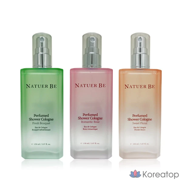 Парфюмированный одеколон для душа Enprani Nature Bee (Романтическая роза), 150 мл, 1 шт.