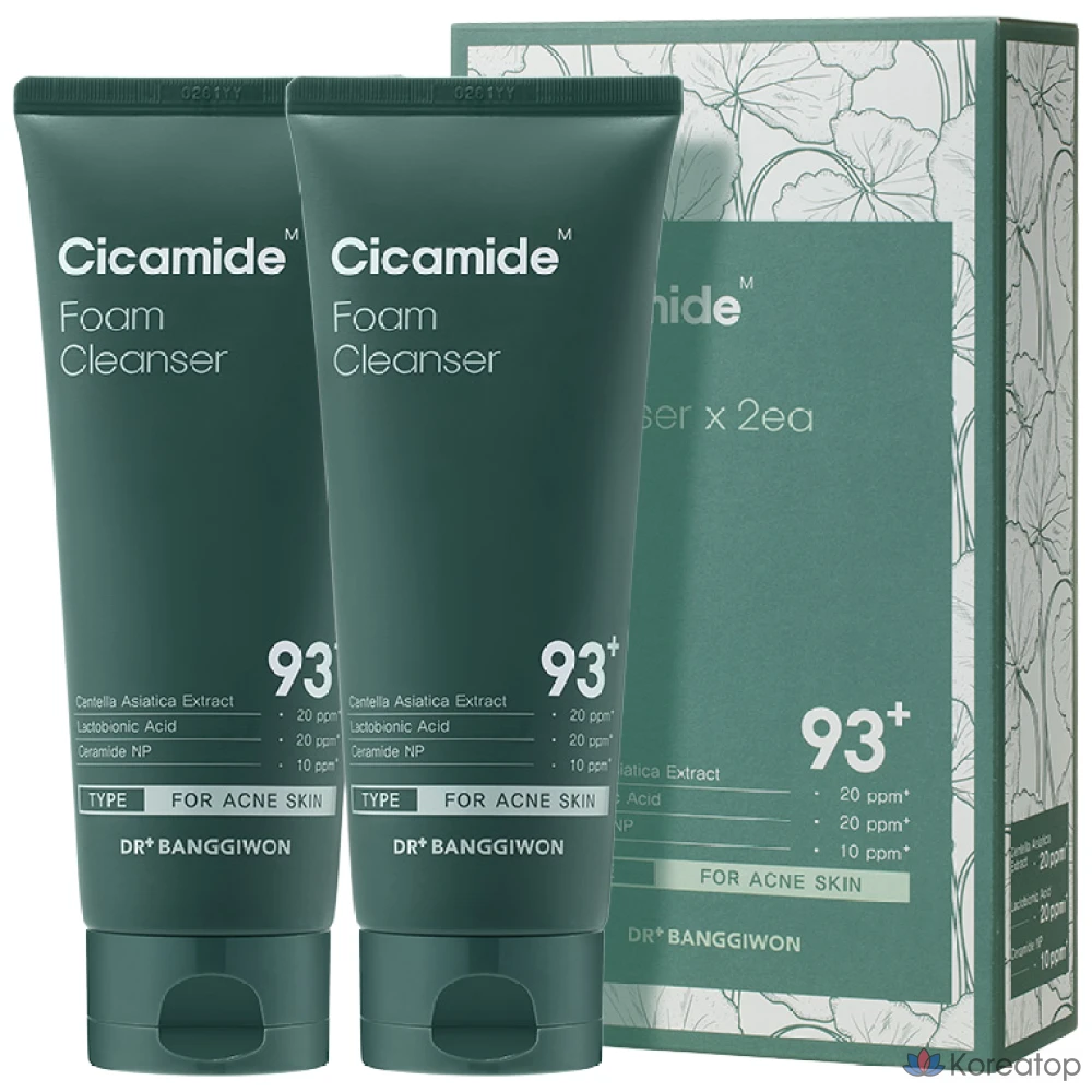 Dr. Banggiwon Очищающая пенка с цикамидом, 2 шт, 200 мл