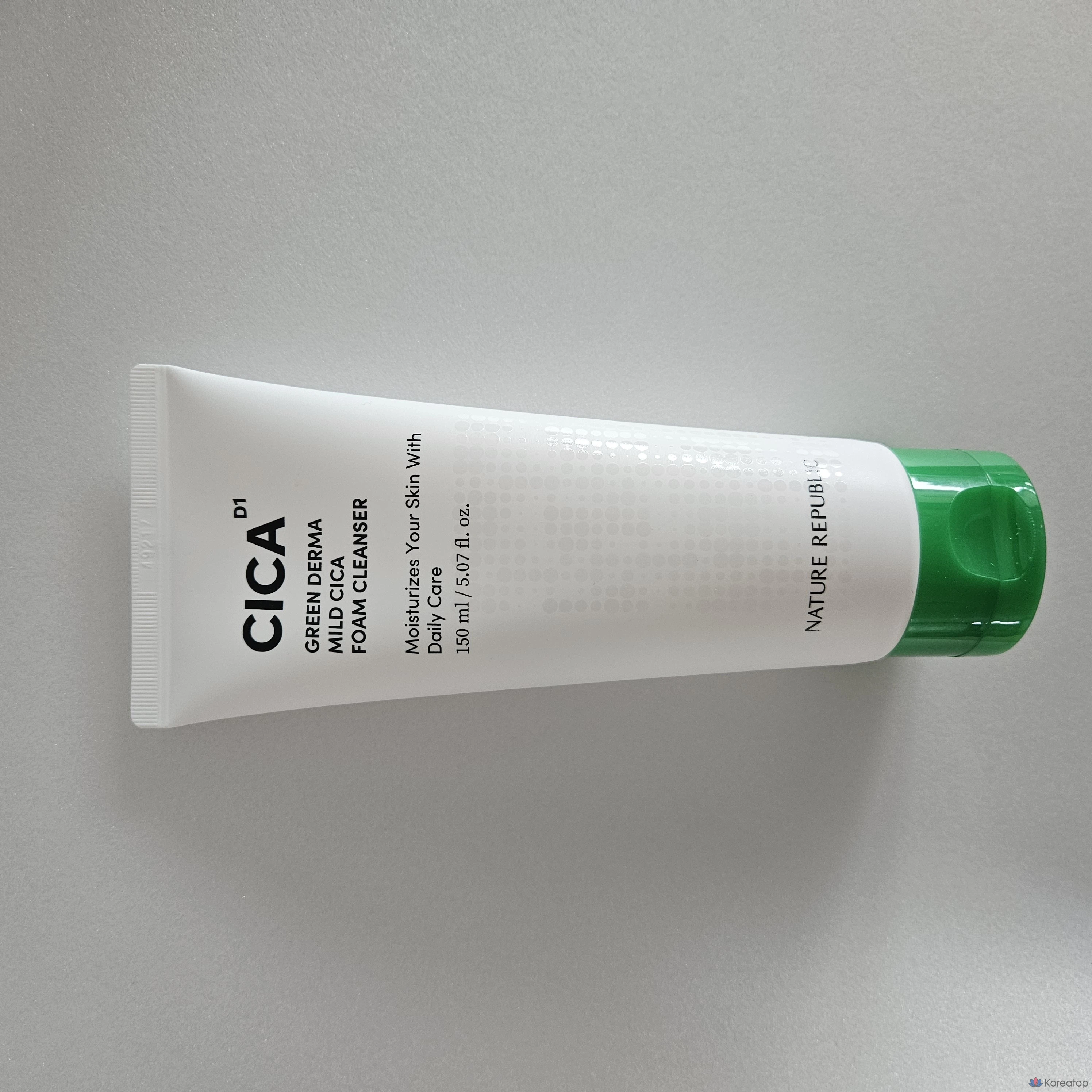 Очищающая пенка для умывания Nature Republic Green Derma Mild Cica (для чувствительной кожи), 150 мл, 1 шт.