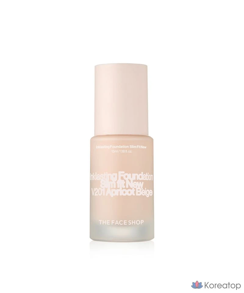 Тональный крем The Face Shop Ink Lasting Foundation Slim Fit New, 15 мл