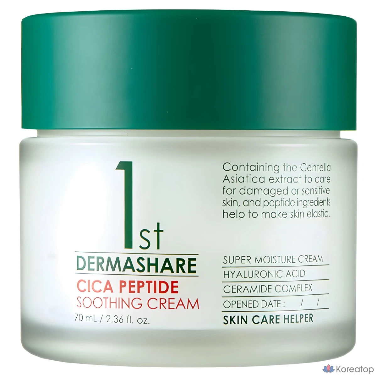Успокаивающий крем Dermashare Cica Peptide, 70 мл, 1 шт.