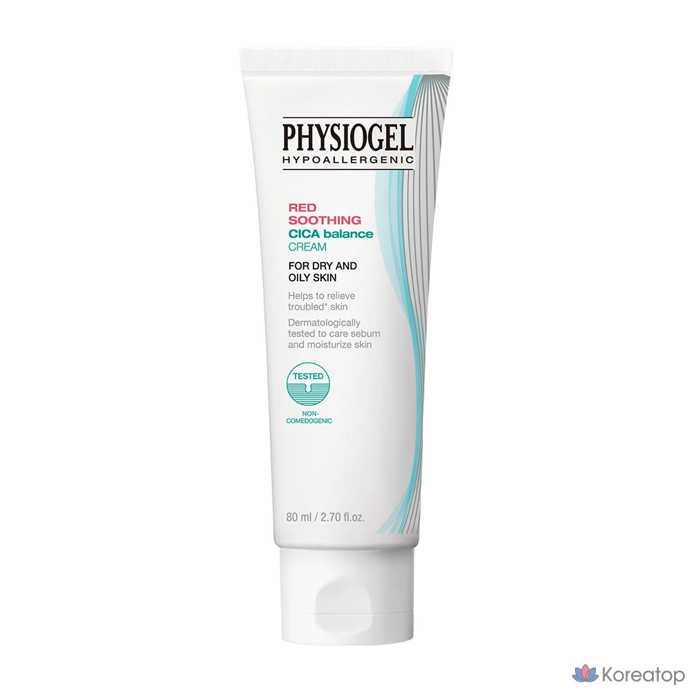 Успокаивающий крем Physiogel Red Soothing Cica Balance Cream, 80 мл, 1 шт.