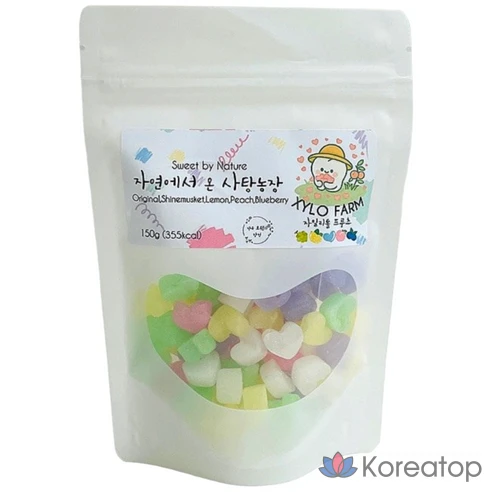 Конфеты Xylopharm Xylitol Candy для профилактики кариеса у детей, 5 вкусов, 150 г