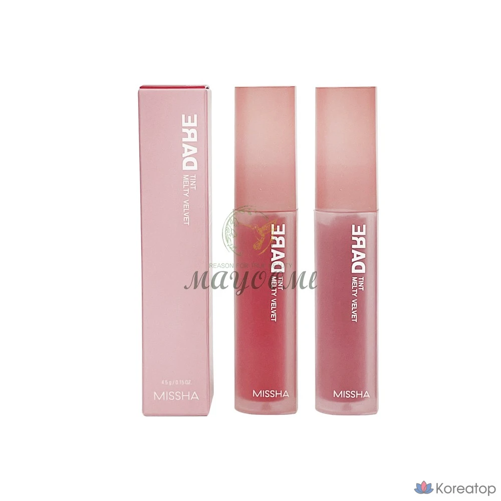Тинт для губ Missha M Tint Melty Velvet, оттенок Rosyful Day, 4.5 г, 1 шт.