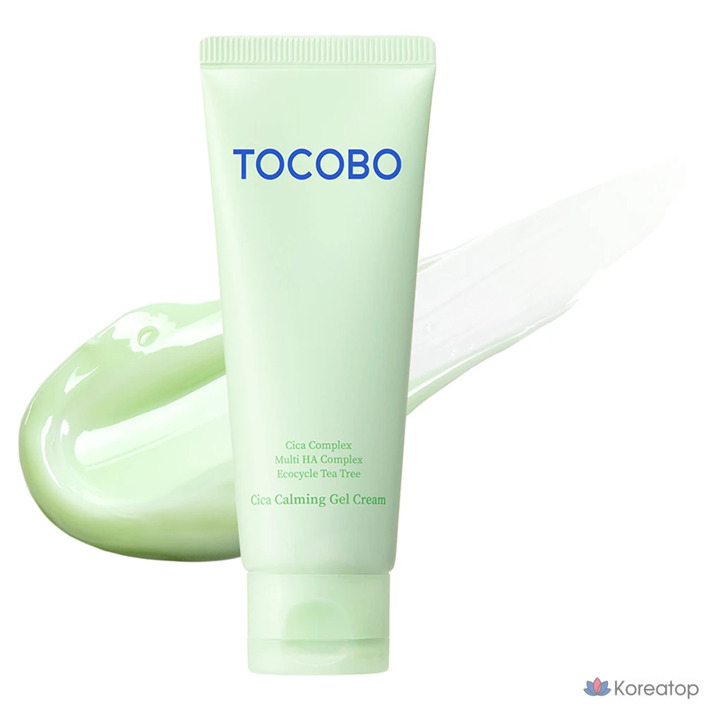 Tokobo Cica Успокаивающий гель-крем, 1 шт., 75 мл