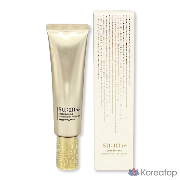 Su:m37 Losic Summa Lumière Солнцезащитное средство, 50 мл, 1 шт.