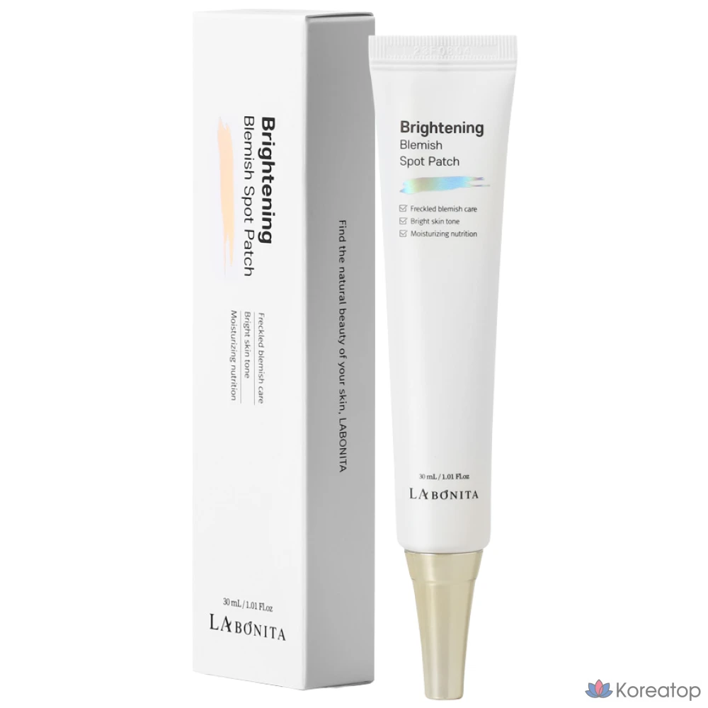 Осветляющие патчи от прыщей Labonita, 30 мл, 1 шт., 1 упаковка