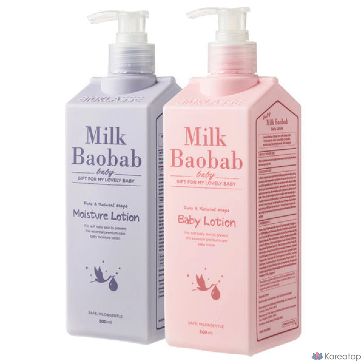 Детский лосьон Milk Baobab Baby Moisture Lotion, 500 мл, 1 шт.