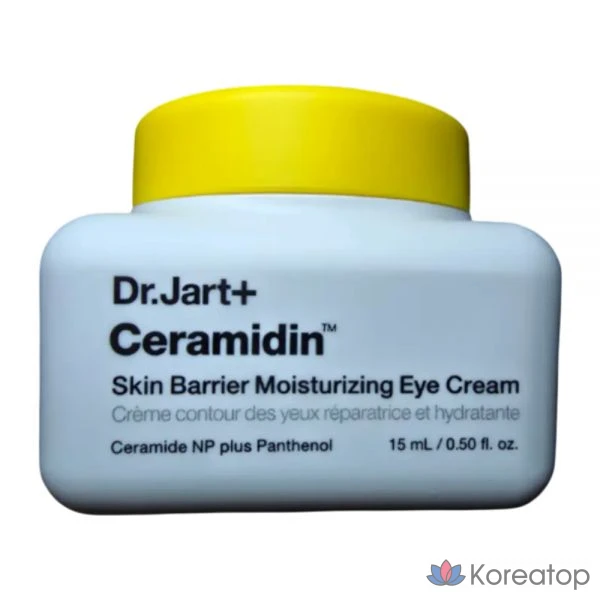 Тонер Dr. Jart+ Ceramidin Skin Barrier Moisturizing Eye Cream, 15 мл, 1 шт.