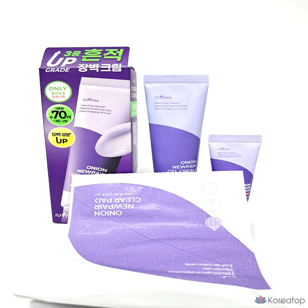 Гель-крем IsNtree Onion Newpair Gel Cream, 70 мл, 1 шт.
