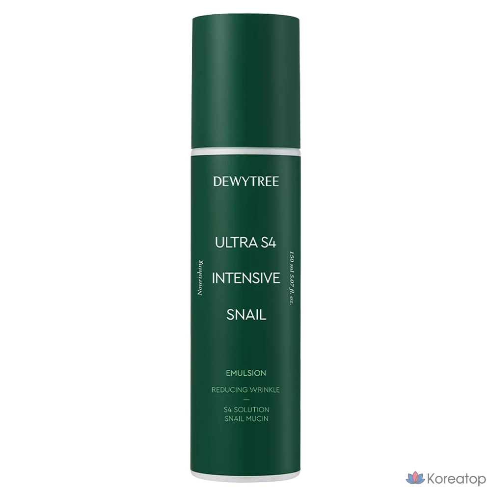 Интенсивная эмульсия Dewtree Ultra S4 с экстрактом улитки, 150 мл, 1 шт.