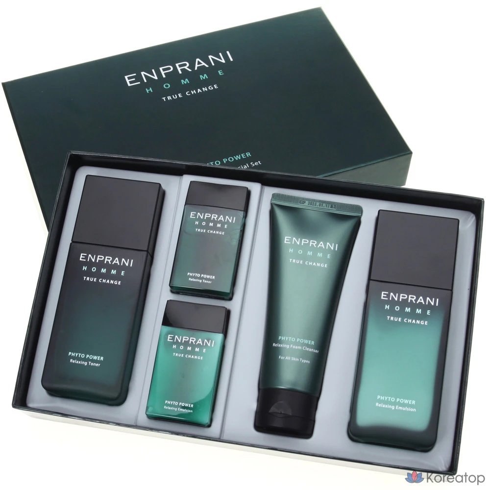 Набор Enprani Homme Phyto Power из 3 предметов, 1 комплект