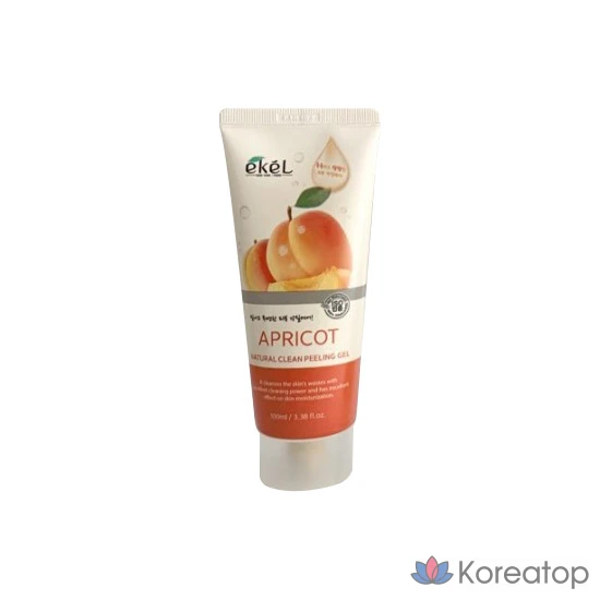 Ikel Natural Clean Peeling Gel 100 мл Абрикос, 1 шт.