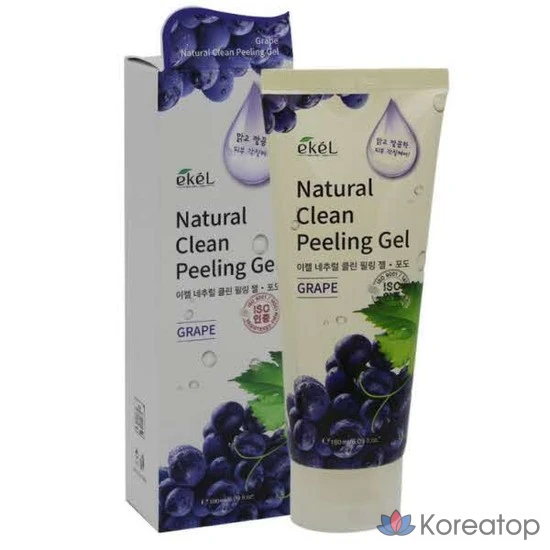 Пилинг Ekel Natural Clean Peeling Gel-Grape