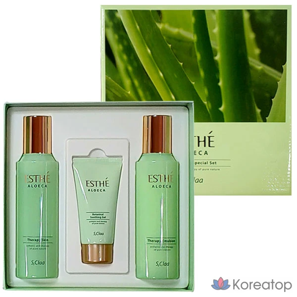 Набор Enprani Este Aloe Vera Basic Cosmetics из 2 предметов, 1 комплект