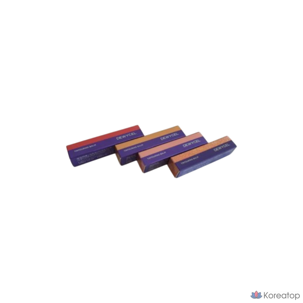 Тинт-бальзам для губ DEWYCEL Tinturing Lip Balm, оттенок Rare Pink, 4.5 г, 1 шт.