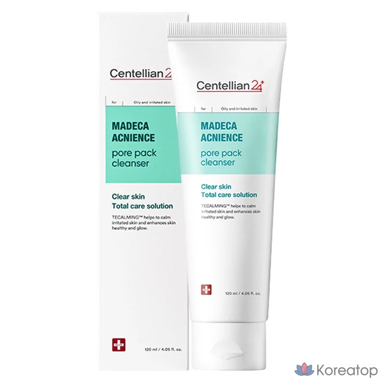 Очищающая маска для пор от прыщей Centellian24 Madeca, 1 шт., 120 мл