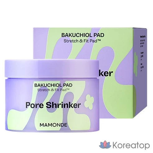 Подушечки для сужения пор Mamonde с бакучиолом