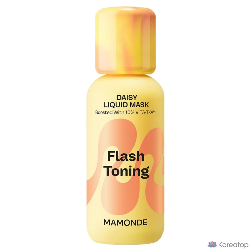 Жидкая маска для лица Mamonde Flash Toning Daisy Liquid Mask, 80 мл, 1 шт.