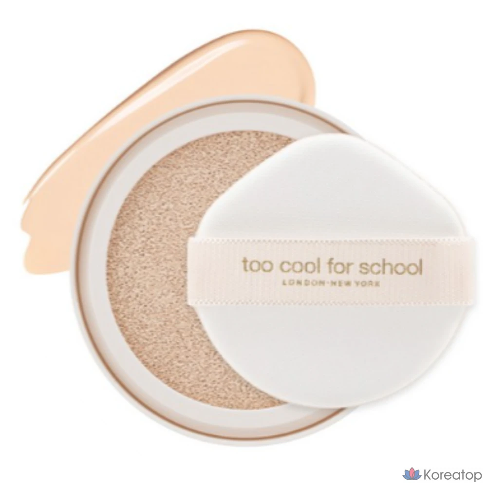 Кушон Too Cool For School Fixing Nude Fit Cushion Refill, оттенок 1 Porcelain, 12 г, 1 шт.