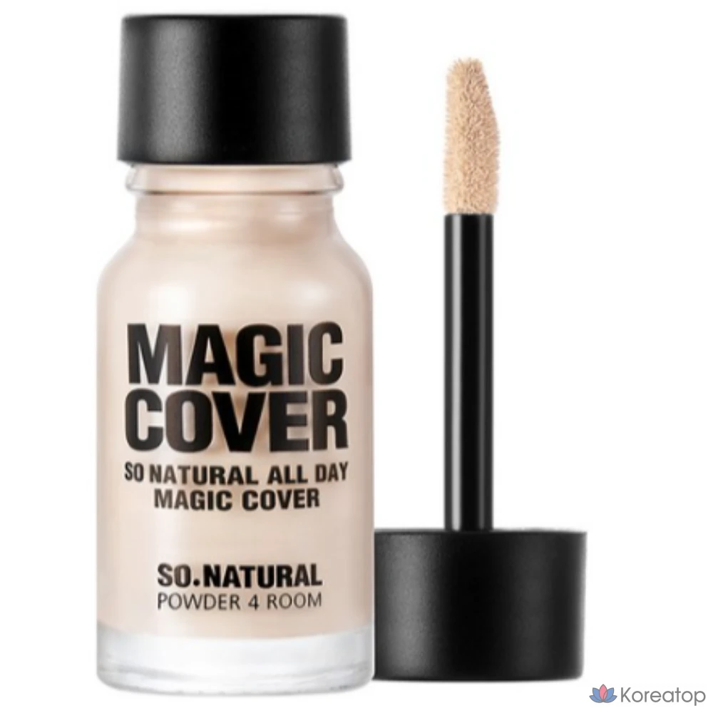 So Natural All Day Magic Cover, 10 мл, 1 шт., БЕЖЕВЫЙ Нейтральный бежевый