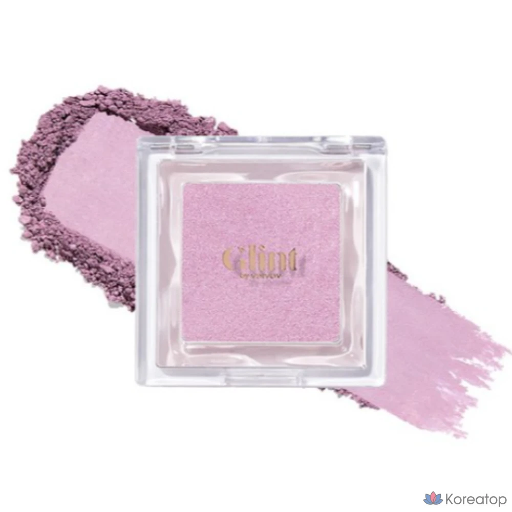 Запеченные румяна Glint by VDIVOV, 2,4 г, оттенок 07, бледно-сиреневый, 1 шт.