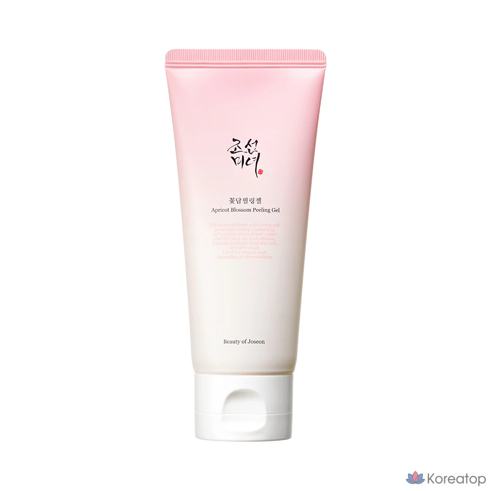 Отшелушивающий гель Flower Dam / Низкораздражающий отшелушивающий гель на основе сливовой воды и целлюлозного гоммажа, 100 мл, 1 шт.