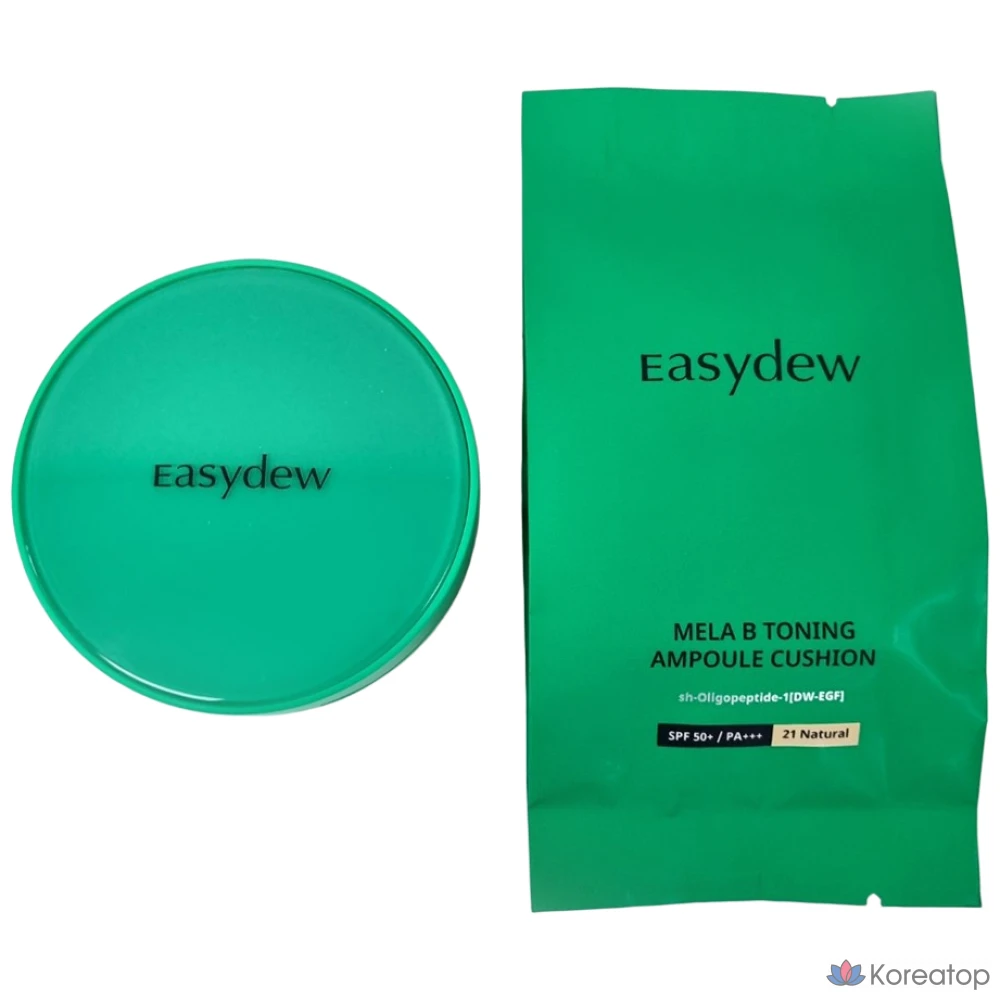 Кушон Easydew Melavit Toning Ampoule Cushion, оттенок 21, 2 шт.