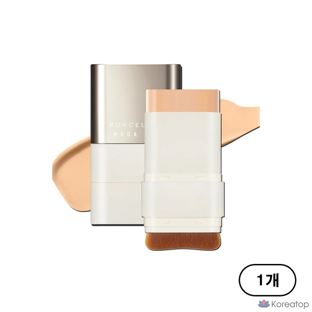 Стик-тон для лица CHOSUNGAH Mega Fit Stick Foundation Master, оттенок 02W Honey Beige, 16 г, 1 шт.