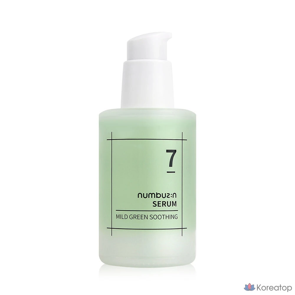 Сыворотка Numbuzin No.7 Soak-boosting Green Calming Serum, 50 мл, 1 шт.