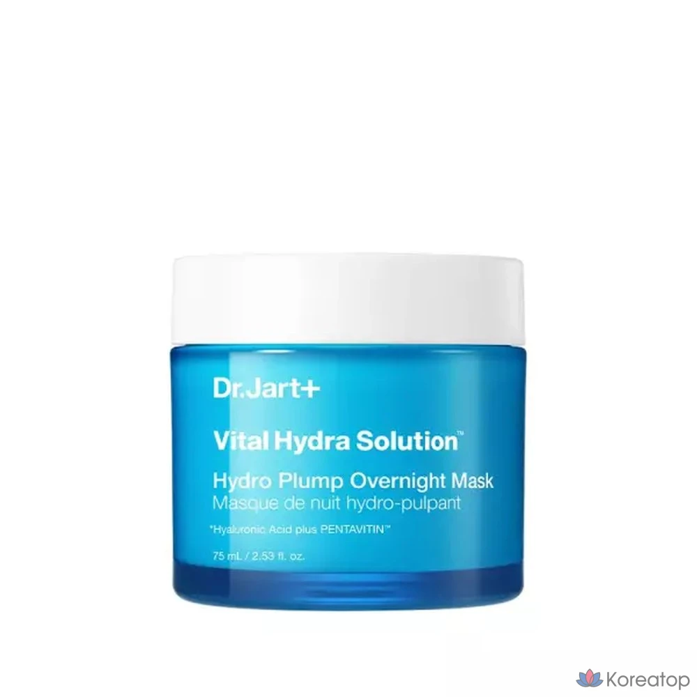 Увлажняющая ночная маска Dr. Jart+ Vital Hydra Solution Hydro Plump Overnight Mask, 75 мл, 1 шт.