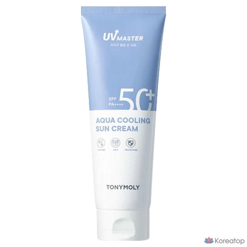 Солнцезащитный крем Tony Moly UV Master Aqua Cooling Sun Cream SPF50+ PA++++, 1 шт., 150 мл