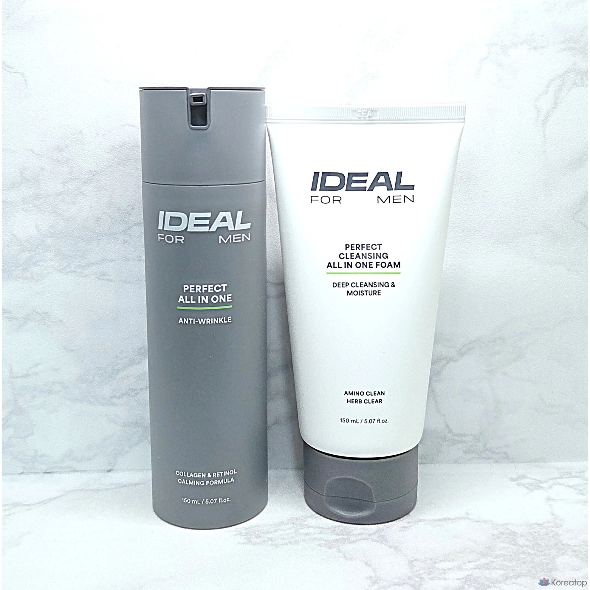 Набор для ухода Ideal For Men Perfect All-in-One Limited Edition Set (Cleansing Foam 150 мл в подарок), 1 шт.