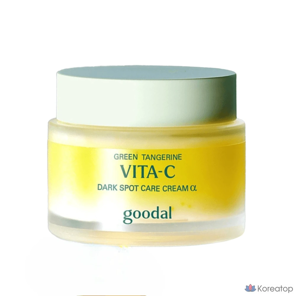 Крем для ухода за проблемными участками кожи Goodal Green Tangerine Vitamin C в капсулах, 75 мл, восстанавливающий и увлажняющий, 1 шт.