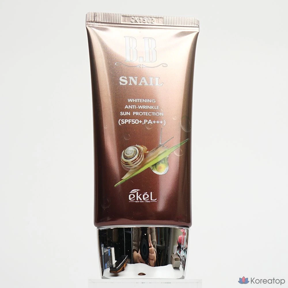 BB-крем Ekel Snail Sun BB Cream Tube Type, 50 мл, 1 шт.
