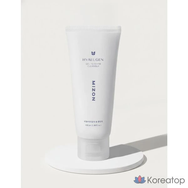 Гель для умывания Mizon Hyalurgen Gel to Foam Cleanser, 100 мл, 1 шт.