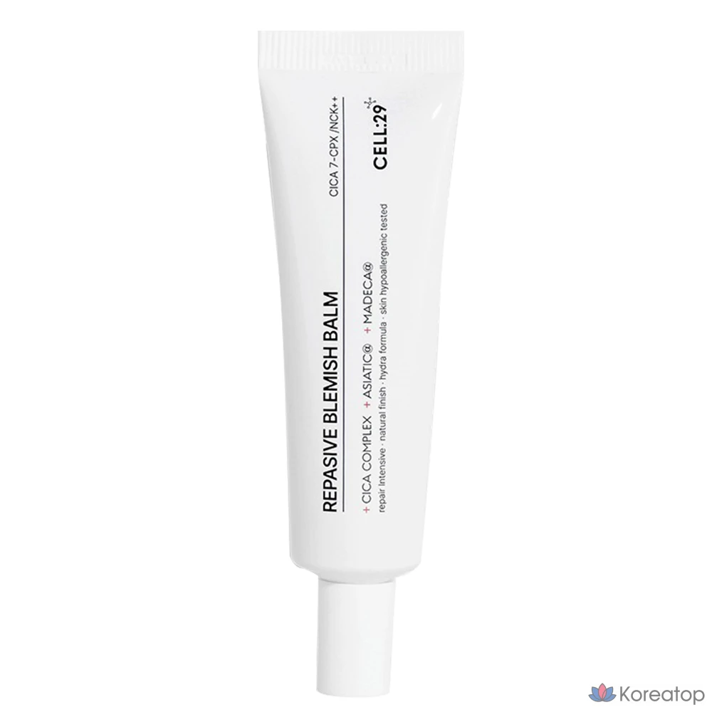 Бальзам для лица Cell29 Repressive Blemish Balm Regeneration BB, оттенок Natural, 30 мл, 1 шт.