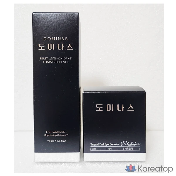 Крем Dominas Tranex Samsan для отбеливания веснушек 50 г + эссенция 70 мл, 1 шт.