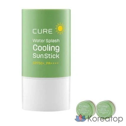 Солнцезащитный стик KIM JEONG MOON Aloe Cure Cooling Sun Stick SPF50+ PA++++, 23 г, 1 шт.