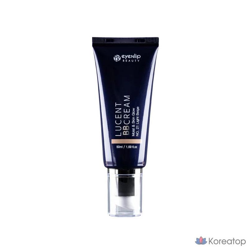 BB-крем Eyenlip Lucent BB Cream, оттенок 21 Light Beige, 50 мл, 1 шт.