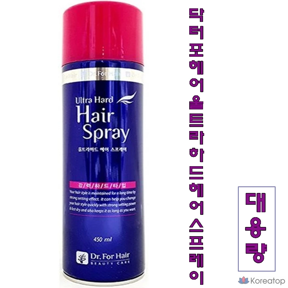 Лак для волос Dr.Forhair Ultra Hard Hair Spray, 450 мл, 1 шт.