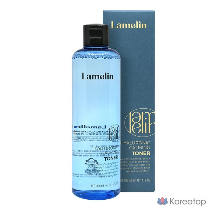 Успокаивающий тоник с гиалуроновой кислотой Lamelin, 300 мл, 1 шт.