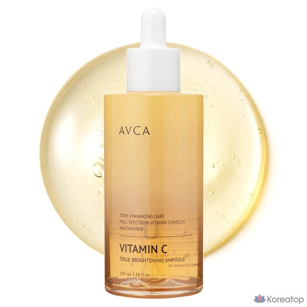 Ампульная сыворотка AVCA True Brightening Vitamin C Whitening Ampoule, 100 мл, 1 шт.